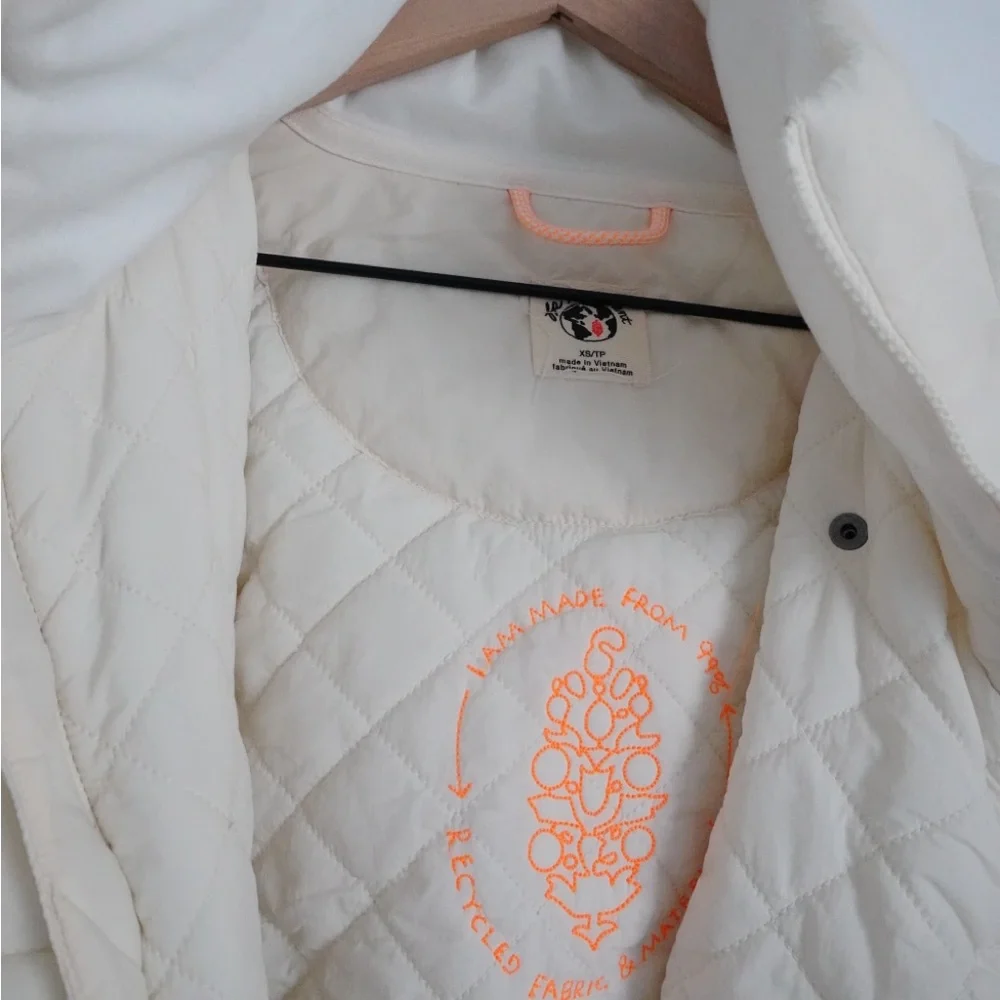Free People Movement Cream Puffer Jacket - Picture 2 of 3